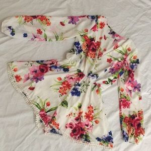 Beautiful floral romper